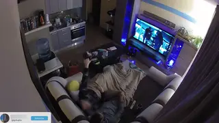 Amateur Couple Rims and Fucks Bareback