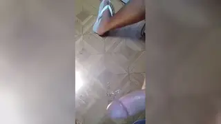 Twink Strokes Himself to Vocal Cumshot