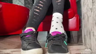 MILF Goddess Teases With Feet in Socks