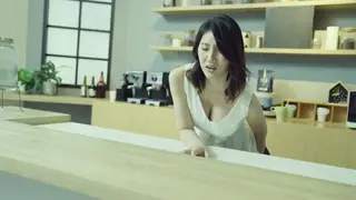 Busty Asian MILF Delivers a Sloppy Blowjob