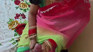 Indian Wife Enjoys Oral and Doggystyle While Partner Watches