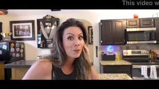 MILF Stepmom Loses Strip Poker and Pays Up