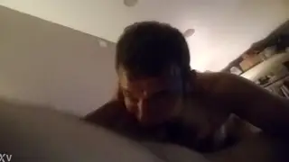 Masked Amateur Delivers Quick Oral in Vertical Clip