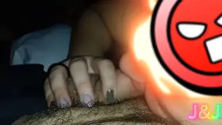 Latina MILF Gives a Wet Blowjob in Bed