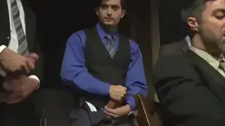 Muscular Daddy Takes Multiple Loads in Hotel Orgy