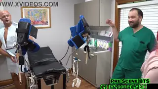 Curvy Patient Gets Handjob in Medical Roleplay Scene