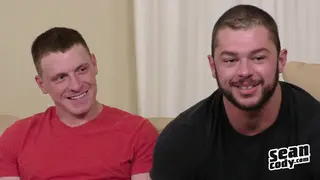 Two Men Share a Bareback Doggystyle Session