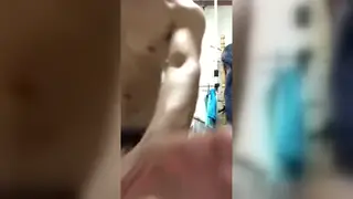 Asian Twink Strokes to Facial Finish on Live Webcam
