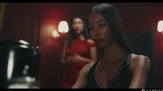 Asian Teen and Ebony Domme Share a Mesmerizing Lesbian First Time