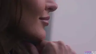 Busty Brunette Rides and Deepthroats in Passionate Session
