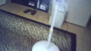 Blonde Asian Takes It From Behind on Webcam