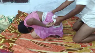 Indian Wife Takes Doggystyle While Husband Watches