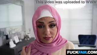 Hijab-Clad Teen Rides Deep in POV Reality Scene