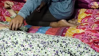 Indian Stepmom Bent Over for Stepson's Hard Anal