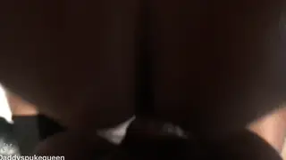 Ebony Amateur Rides Hard in Homemade Doggystyle