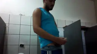 Latino Teen Works His Cock in Slow Handjob Tease