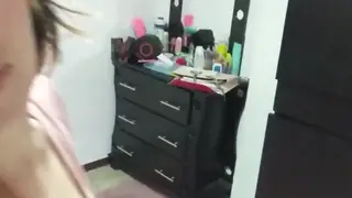 Petite Blonde Asian Teen Swallows Cum in POV Rent Deal