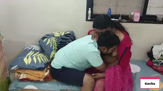 Desi Wife Cheats With Deep Throat and Rim Job