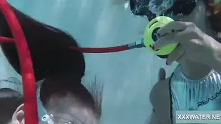 European Teens Share a Cock Poolside with Deep Throats