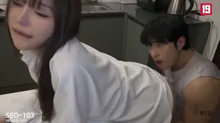 Asian Babe Joins a Club Orgy While Her Man Watches