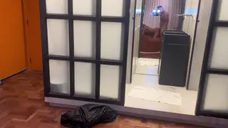 Petite Tattooed Wife Gives a POV Blowjob