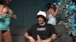 Latina MILF Seduces Boyfriend During Holiday Cheating