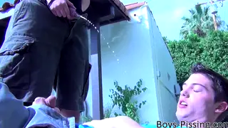 Twink Takes Turns Riding and Getting Pounded Doggystyle