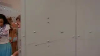 Vintage Blondes and Brunettes Flash Big Tits in Shower
