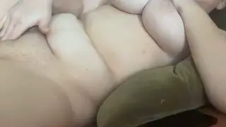 Busty BBW Teen Fingers Herself Live on Cam