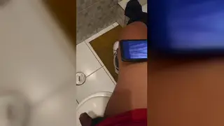 Voluptuous BBW MILF Surprises in Bathroom POV