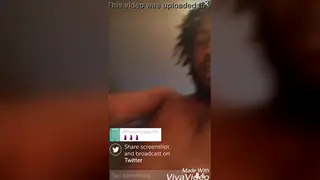 Black Twink Shows Off His BBC in a Steamy Shower