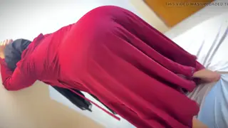 Arab BBW MILF Shows Off Enormous Curves Solo