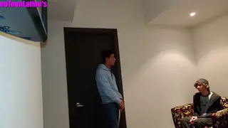 Muscle Stud Deflowers Twink Fiance as Cuck Husband Watches