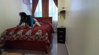 Curvy Latina Stepmom Dominates Her Stepson