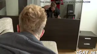 Muscular Hunk Takes a BBC Creampie in POV