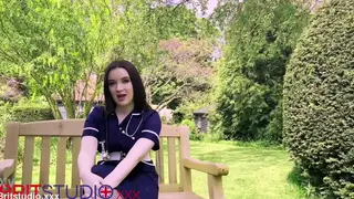 Busty Nurse Tempts Girlfriend Into Lesbian Cheating