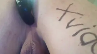 Amateur Guy Uses Massager for Intense Solo Play