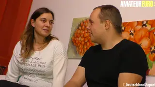 Chubby German Amateur Fucks Stranger in Multiple Positions
