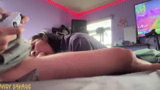 Petite Latina Girlfriend Takes Anal Creampie POV