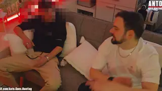 European Twink Gives First Blowjob to Curious Straight Guy