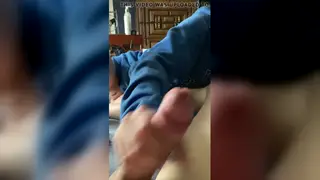 MILF Gives a Slow Handjob to Her Older Lover