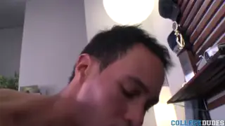 Two Men Exchange Blowjobs in Extended Session
