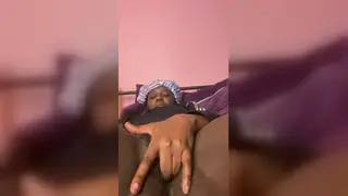 Ebony BBW Teases Her Pussy in POV Webcam Show