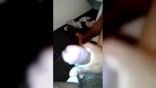 Brazilian Guy Strokes Himself on Webcam