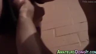 Tattooed Teen Takes a Blowjob and Handjob to a Cumshot
