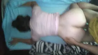 Blonde Girlfriend Takes It from Behind in Phone POV Clip