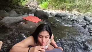 Curvy Brunette Gets Ass Fucked Outdoors by Stranger