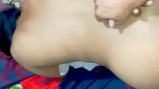 Curvy Indian Wife Experiences First Anal Creampie In Doggy
