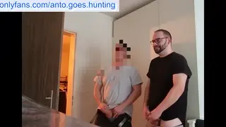 Euro Twink Seduces Uniformed Plumber Into Mutual Oral
