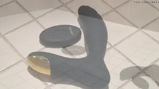 Hairy Bear Explores Prostate Pleasure with a Massage Toy